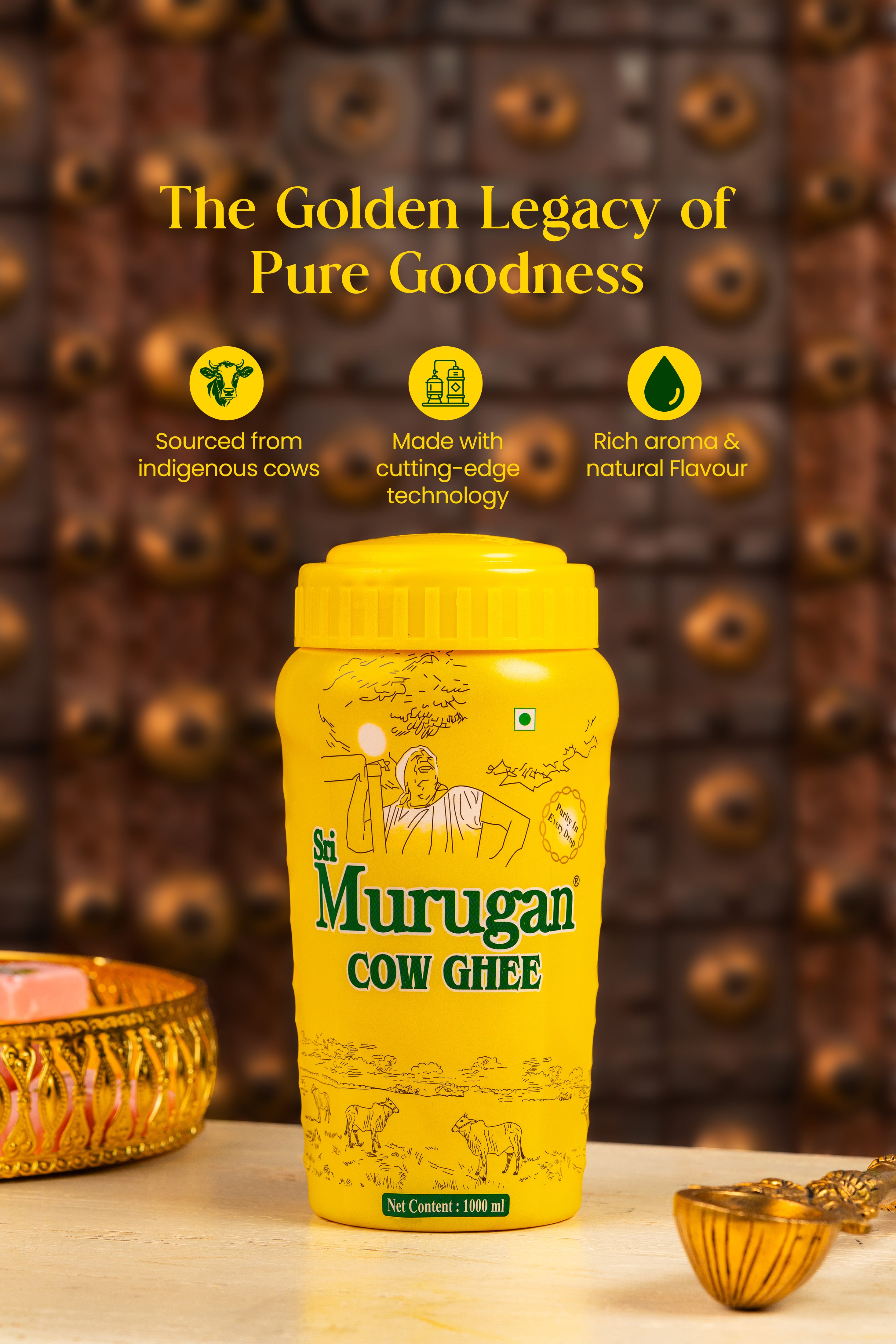 Pure Cow Ghee (1L)